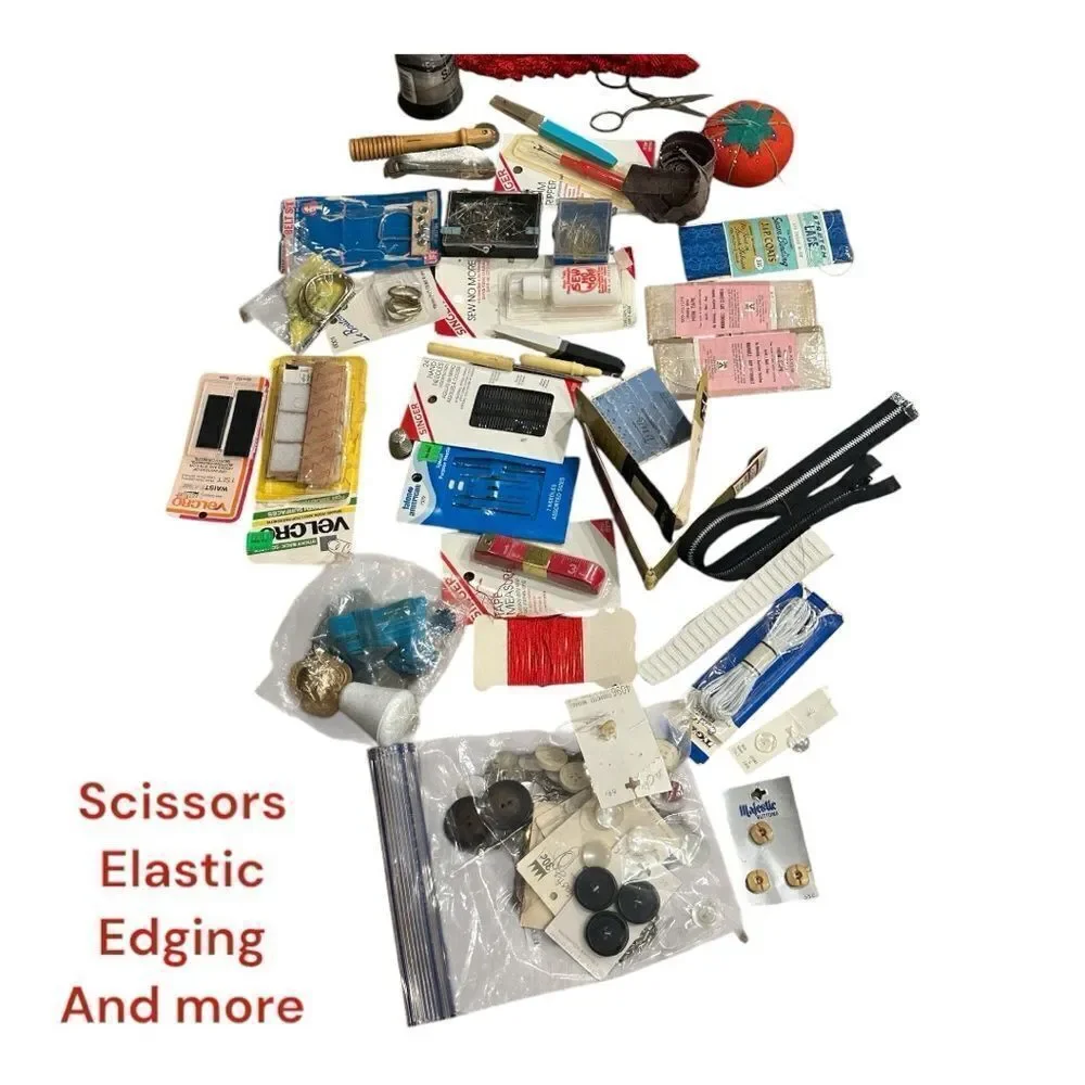 Sewing , knitting Crafting Essentials Sewing Bundle Estate